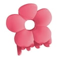 thumbnail image 2 of Large Flower Grip Clip Design Hair Clip Female Back of The Head Shark Clip Hair Clip Headdress Long Hair Girls Short Hair Effect Barrettes Pink, 2 of 9