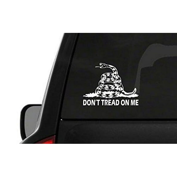 Don't Tread on Me (D2) Vinyl Decal Sticker Car/Truck Laptop/Netbook Window