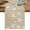 Light Brown, variant on Teal Coastal Table Runner, Summer Ocean Waves Ombre Sea Starfish Washable Cotton Linen Table Runners 48 Inches Long, Dresser Scarf Runner for Nightstand/Coffee/End Tables 13''x48''
