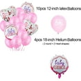 thumbnail image 5 of Corelife Large Helium Balloons Poms and Banner Kit for Girls, 54 Pieces, 5 of 5