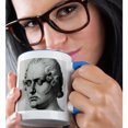 thumbnail image 2 of 3drose, Engraving, Lord George Gordon Breton, Poet, Historical Art - Hi12 Pri0233 - Prisma, 11oz Two-tone Blue Mug, 2 of 6