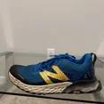 thumbnail image 1 of New Balance Trail Running Shoe Mens 14 Fresh Foam Hierro V6 Blue Toe Protection, 1 of 6