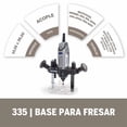 thumbnail image 2 of Dremel Mototool 3000-N/10 + Base Fresadora + kit Accesorios, 2 of 10