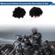 thumbnail image 2 of Accesorios para Casco de Motocicleta Decoración Moño con Encaje Rosa para Casco de Motocicleta Bicicleta Esquí Pegatina de Terciopelo Negro 2 Juegos, 2 of 6