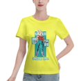 thumbnail image 1 of T-Shirt Basique à Manches Courtes pour Femmes Super Saiyan, 1 of 6