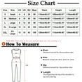 thumbnail image 3 of XIAOFFENN Sweatpants Women, Women Casual Solid Jeans Long Wide Legs Jumpsuit Trousers Clubwear Rompers Blue XX-Large, 3 of 8