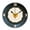 E93, variant on Geek Fried Eggs and Bacon Smiling Face Large Wall Clock for Kitchen Funny Breakfast Food Art Wall Watch Dining Room Accessories(10 Inch)