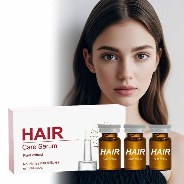 Engrosamiento Del Cabello, Activación de Los Folículos Pilosos, Prevención de La Caída y La Rotura, Nutrición Del Cuero Cabelludo | Fórmula Reparadora y Fortalecedora 15 Ml (5 Ml X 3)