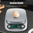 thumbnail image 5 of AGCAN Food Scale, 22 lb Digital Kitchen Scales, Weight Ounces and Grams for Cooking and Baking, 9 Units with Tare Function, LCD Display, 5 of 9