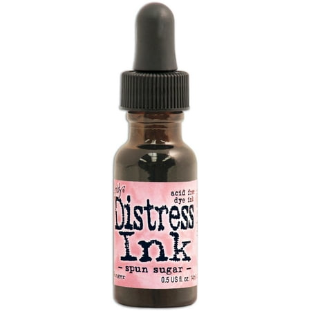 UPC: 0789541027287 | Tim Holtz Distress Ink Re-Inker .5oz-Spun Sugar