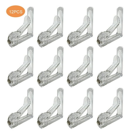 

12pcs Tablecloth Clip Table Cover Holders Party Transparent Clamp Spring Loaded
