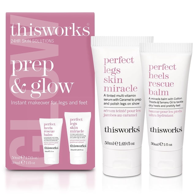 Set de regalo THISWORKS Prep and Glow Perfect Legs & Heels