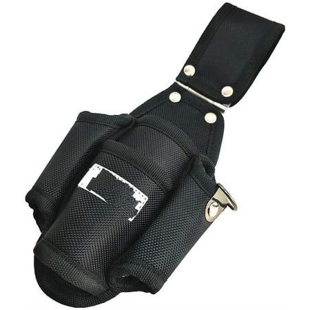 

Mini Tool Pouch Electrician s Tool Work Organizer Holder 4 Pockets & Loop Durable Multipurpose for Pliers Screwdrivers