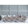 thumbnail image 6 of Ambesonne Animal Throw Pillow Cover 4 Pack, Horse Forest Stands, 18", Brown Beige, 6 of 6