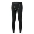 thumbnail image 6 of GYRATEDREAM 2 Pack Youth Boys' Compression Leggings Sports Tights Fleece Lined Thermal Base Layer Pants 5-10T, 6 of 12
