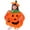 Girl, variant on 3-Piece Set Halloween Girls&Woman Pumpkin Cape With Hat and Pumkin Basket Cosplay Dress Up Cloak Trick or Treat