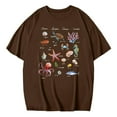 thumbnail image 4 of Graphic Tees For Women, Oversize Loose Fit Short Sleeve Top Style Casual Summer, 4 of 4