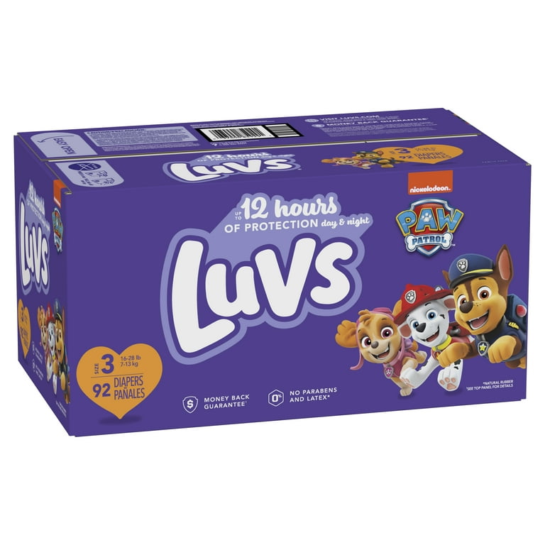 Luvs Paw Patrol Diapers (Select Size)