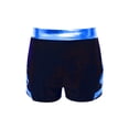 thumbnail image 4 of Haitryli Kids Girls Dance Shorts Metallic Bow Rhinestone Shorts For Gymnastics Ballet Dance Stage Performance Outfits Blue 12, 4 of 5