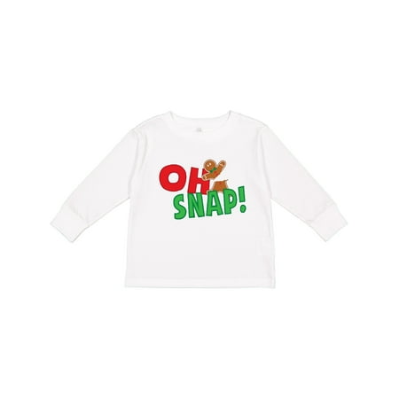 

Inktastic Oh Snap! Boys or Girls Long Sleeve Toddler T-Shirt
