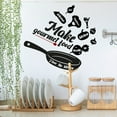 thumbnail image 2 of Cateissary Adhesivo de pared con letras en inglés, accesorio interesante para cocina interior, calcomanía impresa de PVC, adorno para Decoración del hogar, 2 of 6