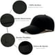 thumbnail image 4 of Gorra ajustable rosa liso beisbol Dahirim Store DN1912C, 4 of 5