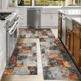thumbnail image 6 of Kitchen Rugs Sets of 3 Non Slip Washable Kitchen Mats for Floor, Waterproof Kitchen Runner Rug, Floor Mat Carpet for Entryway, Laundry, Sink, Hallway, Bathroom, 6 of 12