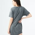 thumbnail image 2 of Aeropostale Womens I Believe In Stardust Pajama Sleep T-shirt, Grey, Juniors, X-Small, 2 of 2