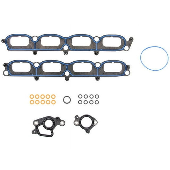 Lower and Upper Intake Manifold Gasket Set - Compatible with 2005 - 2014 Ford Expedition 5.4L V8 2006 2007 2008 2009 2010 2011 2012 2013
