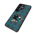 thumbnail image 2 of Keyscaper San Jose Sharks Plaid Galaxy Magnetic Bump Case, 2 of 7