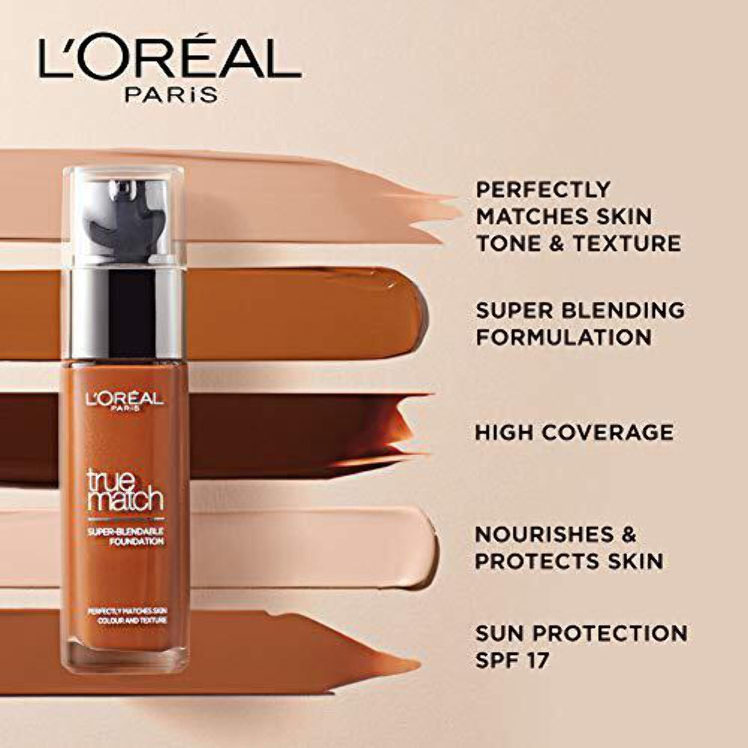 Loreal Paris True Match Super Blendable Liquid Foundation -2 C