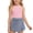 Pink, variant on Girls 2 Piece Outfits Summer Clothes Tank Top Floral Print Sleeveless Solid Color Cute T-Shirt and Casual Shorts Kids Clothing Sets Pink Size 7