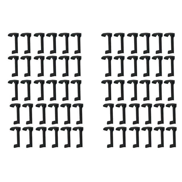60PCS 35mm Solar Panel Side Water Drainage Clips,PV Modules Clips for Water Drain Photovoltaic Panel Water Drain Clips