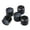 Black, variant on 10Pcs Potentiometer Control Knob 6mm Shaft Hole Volumes Control Knob for Effect Pedal Amplifier Enduring