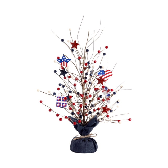 Toystoory Árbol artificial colorido de bajo costo para una decoración fácil y asequible para el hogar Decoración del hogar