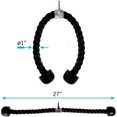 thumbnail image 5 of Bridas para cables con cuerda para tríceps con 2 asas de ejercicio + 3 clips de mosquetón para, 5 of 5