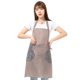 thumbnail image 1 of Delantal unisex profesional del PVC del delantal de la cocina de la prenda impermeable del color del café para los hombres y las mujeres, 1 of 5