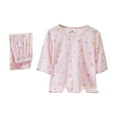 thumbnail image 1 of Odeerbi 3-14 Años Niños Niñas Pijamas de Algodón de Verano Manga Corta Tops Pantalones Conjunto Suave Estampado Ropa de Dormir Conjuntos de Pijama de Dos Piezas, 1 of 3