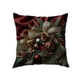 thumbnail image 3 of Christmas Decorative Pillow Covers for Couch 18x18" Christmas Decorative Pillow Cases with Soft Fabric Hidden Zipper Xmas Decorations, 3 of 7