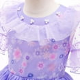 thumbnail image 5 of Isabela Costume for Girls Encanto Dress Outfit Cosplay Princess Tutu Dress Up for Halloween, 5 of 7