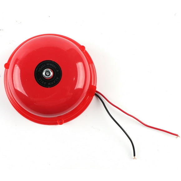 Fire Alarm Bell 4 Inches Metal Fire Control Internal Strike Type Electric Bell 100db 12V