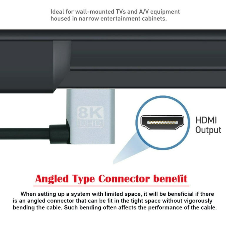 Xiwai Ultra Flexible HDMI Cable 4K - High Speed Super Flexible Cord For HDTV & Computer