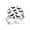 Multi 3, variant on Dachshund Dogs Stainless Steel Rings for Women, Open Adjustable Ring Promise Ring Jewelry Gifts