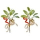 thumbnail image 2 of Recortes Simulados De Plástico Ramas de árbol de Navidad con campanas decorativas, Rkxzt, 2 of 8