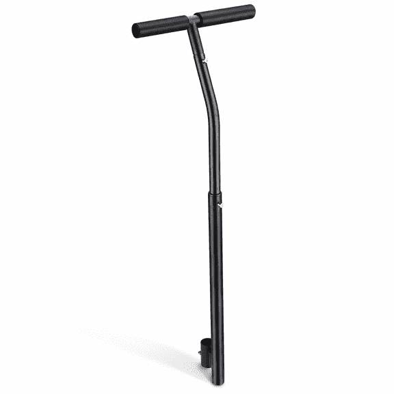 T-Shape Adjustable Straight Leg Trampoline Handle Bar for 0.98-1.38in Rebounder Tubes