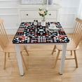thumbnail image 3 of BANET Square table Cloth , Party Dinner Decoration Washable Square table cloth White, 3 of 7