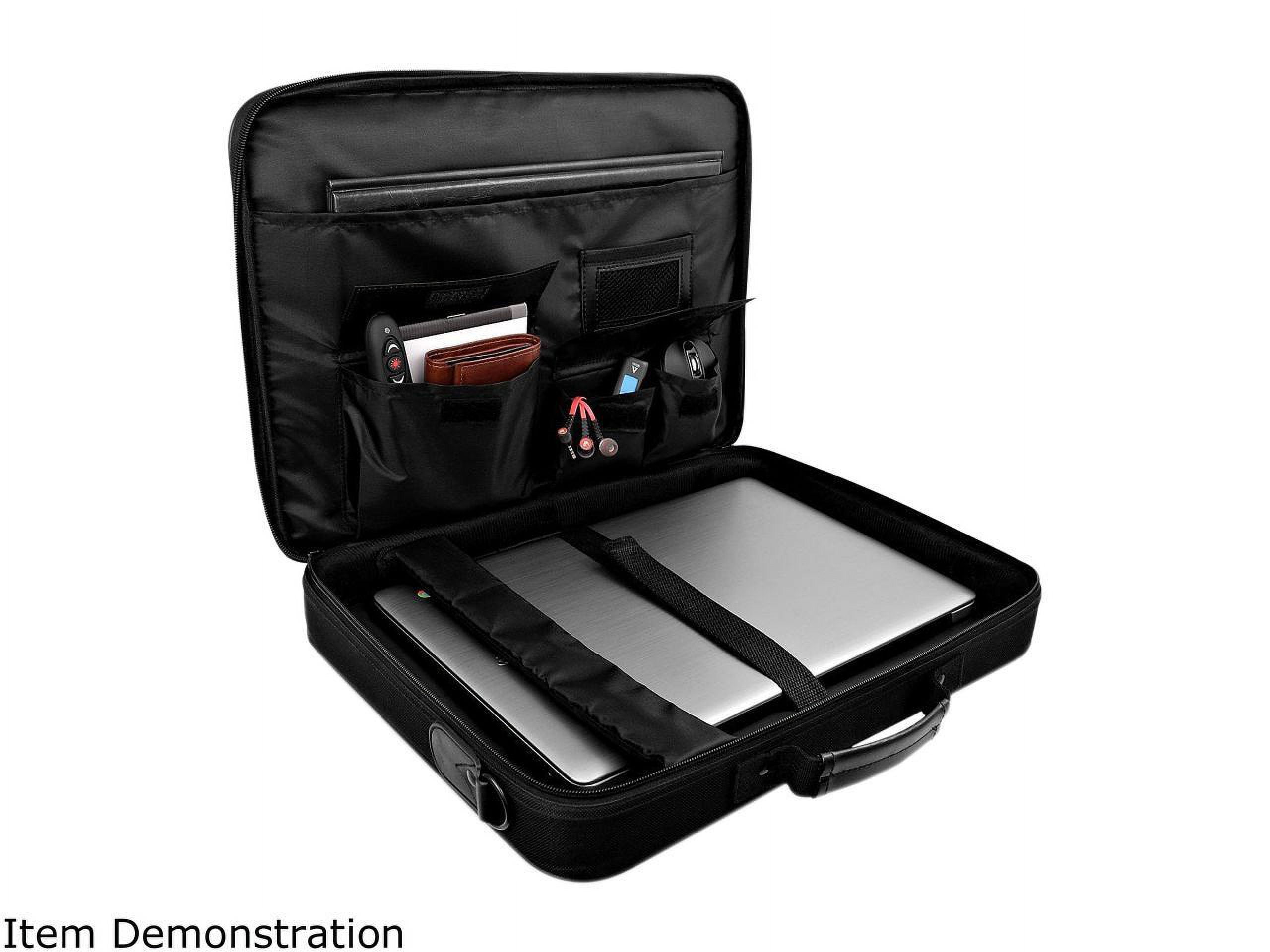 V7 16" Essential Frontloading Laptop Case, Black