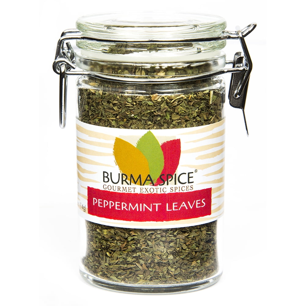 Burma Spice Peppermint Leaves Mentholated Herb Ideal for Bakery