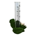 thumbnail image 5 of Small Rain Gauge Outdoor Garden Decor Guage for Deck or Yard Rain Water Catcher Gages Outdoors (Pink Lotus Flower), 5 of 7