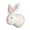 White, variant on BINGLI 3D Plush Easter Bunny Hanging Decoration - Fluffy Stuffed Rabbit Wall Display for Doorway Decor, Spring Festival Celebrations, Easter Party Backdrops, Seasonal Living Room Ornaments